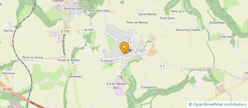 localisation de l'entreprise J.S.A.E  SAINT-SEGAL