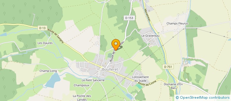 localisation de l'entreprise J.S.A. INVESTISSEMENTS  BOULLERET