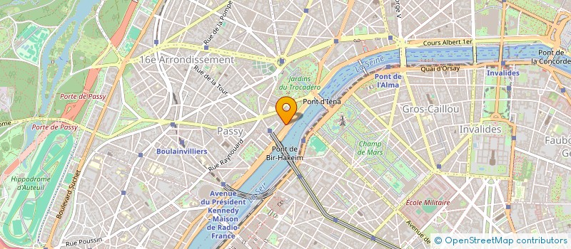 localisation de l'entreprise J.S.B. INTERNATIONAL à PARIS