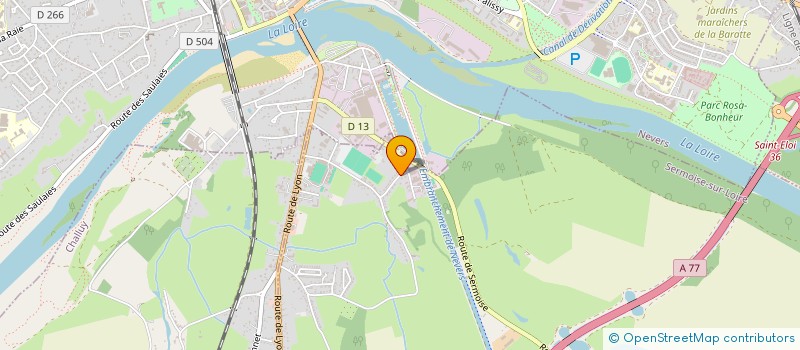 localisation de l'entreprise J S C  SERMOISE-SUR-LOIRE