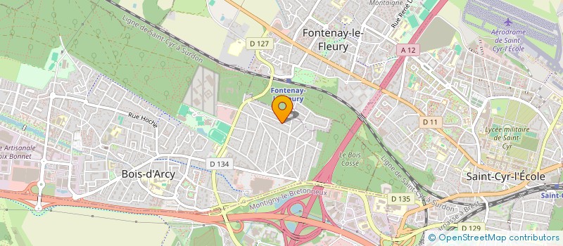 localisation de l'entreprise J&S CAMPOS  BOIS-D'ARCY