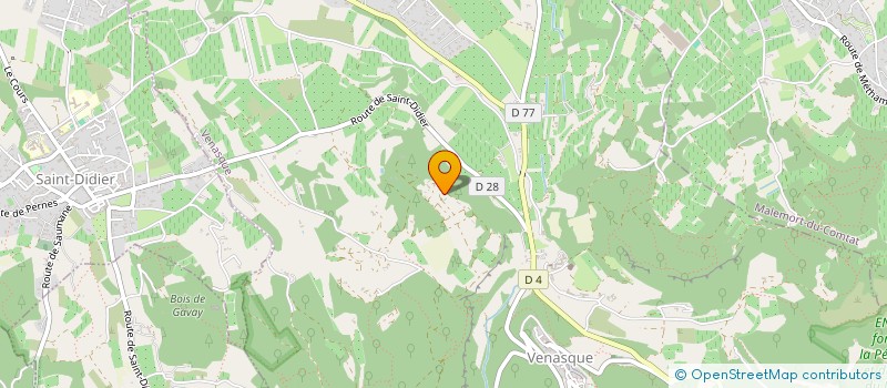 localisation de l'entreprise J.S. CONSEIL à VENASQUE