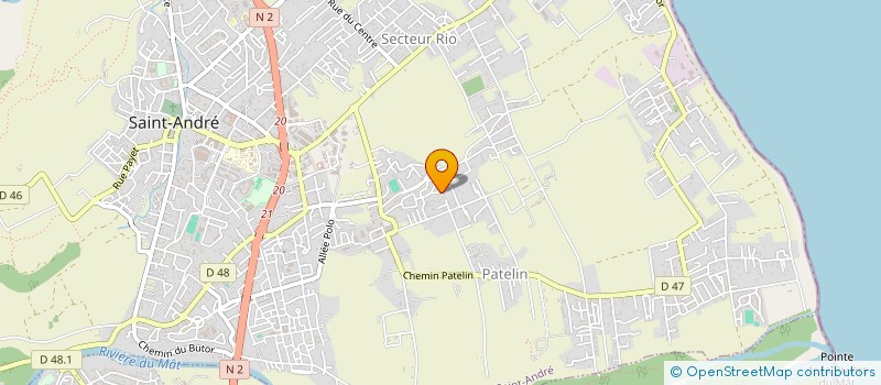 localisation de l'entreprise J.S CONSTRUCTION  SAINT-ANDRE