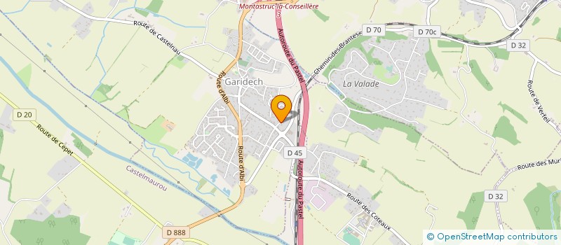 localisation de l'entreprise J.S.D  GARIDECH