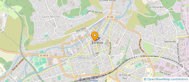 localisation de l'entreprise J S D J à EVREUX