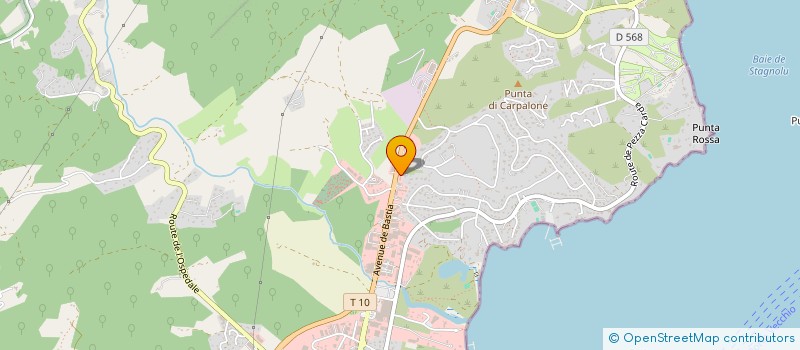 localisation de l'entreprise J.S.E.P à PORTO-VECCHIO