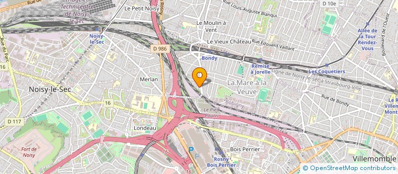 localisation de l'entreprise J.S.E PRO  BONDY