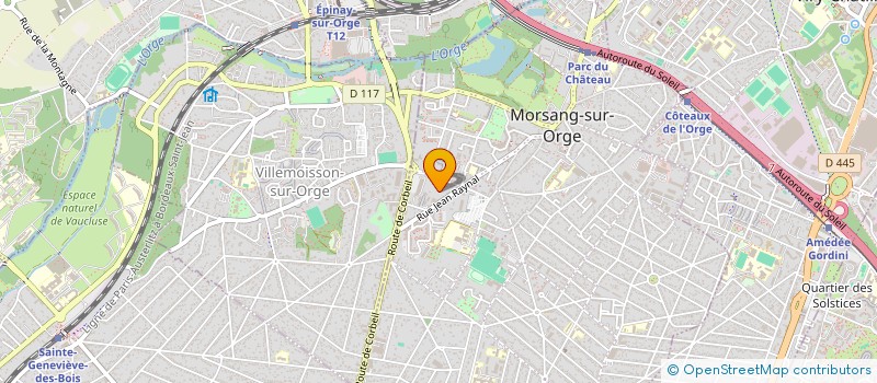 localisation de l'entreprise J.S EARTH à MORSANG-SUR-ORGE