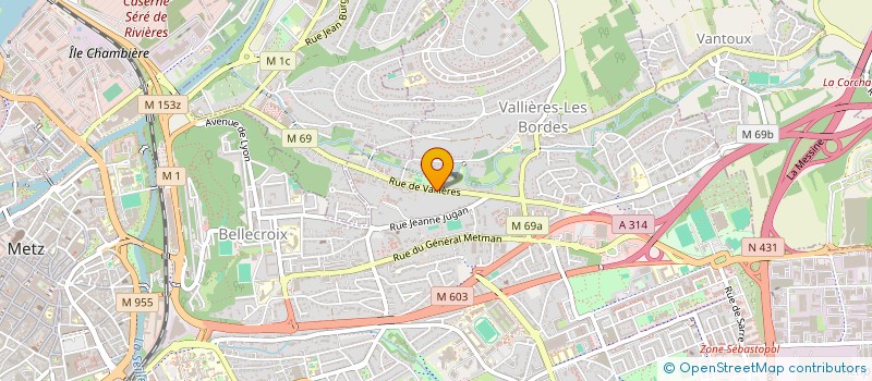 localisation de l'entreprise J&S EDITION  METZ