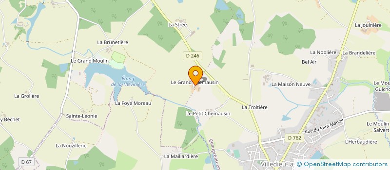 localisation de l'entreprise J.S ELEC-MONTAGE à MONTREVAULT-SUR-EVRE
