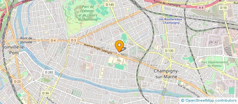 localisation de l'entreprise J S EURL à CHAMPIGNY-SUR-MARNE