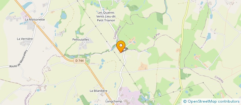 localisation de l'entreprise J.S.F  CERIZAY