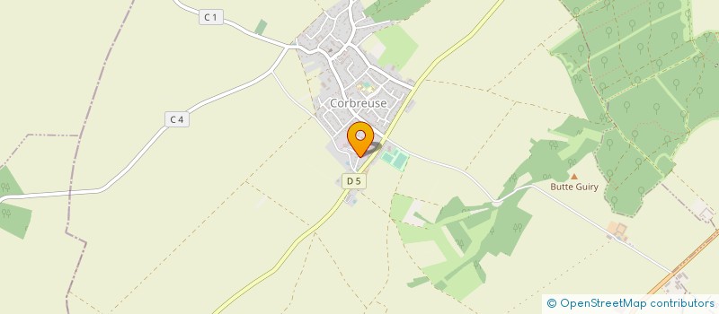 localisation de l'entreprise J.S.I.  CORBREUSE