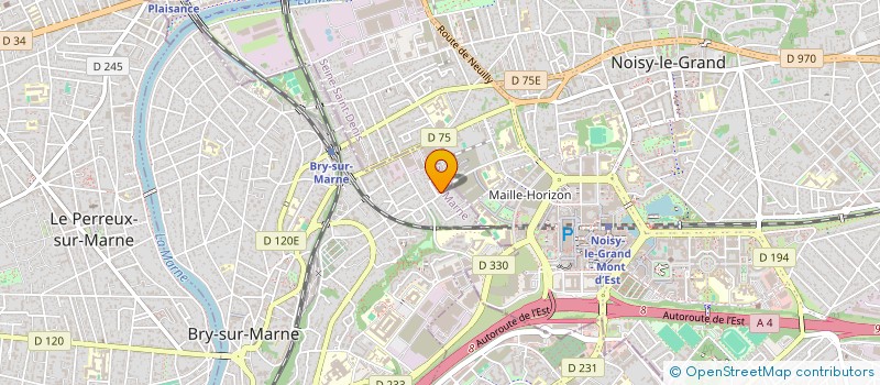 localisation de l'entreprise J.S.K  BRY-SUR-MARNE