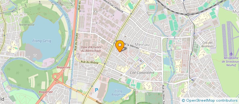 localisation de l'entreprise J S K à STRASBOURG