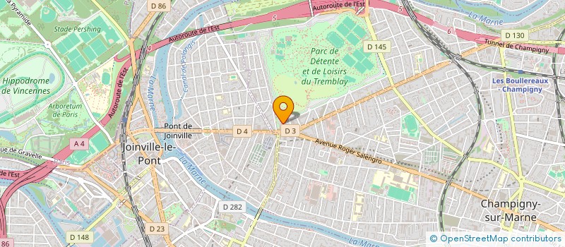 localisation de l'entreprise J.S.K TRANSPORTS à CHAMPIGNY-SUR-MARNE