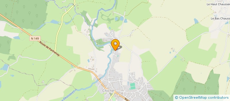 localisation de l'entreprise J.S.L.V.  CHICHE