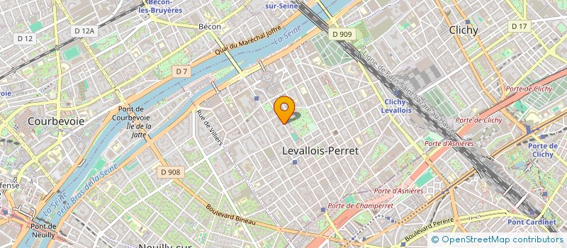 localisation de l'entreprise J/S LAB à LEVALLOIS-PERRET