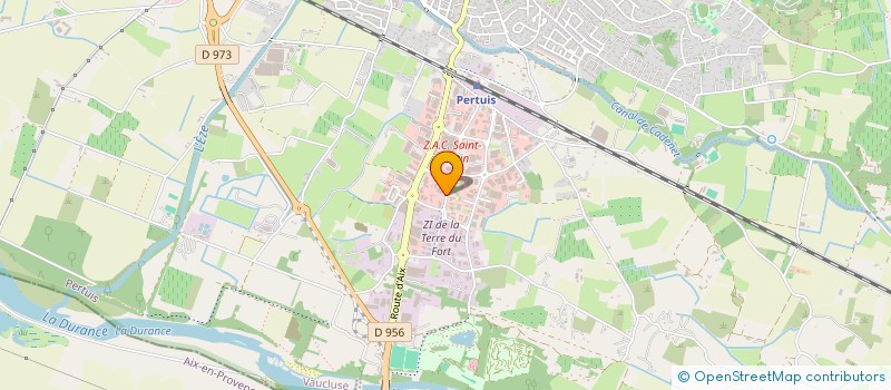 localisation de l'entreprise J.S.M  PERTUIS