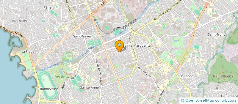 localisation de l'entreprise J S M DIFFUSION à MARSEILLE