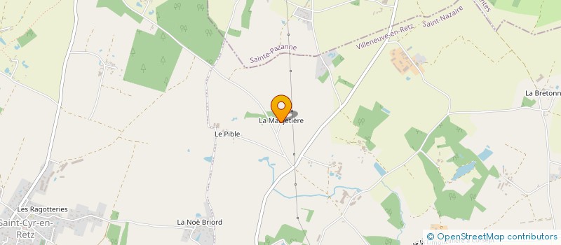 localisation de l'entreprise J & S MACONNERIE  VILLENEUVE-EN-RETZ