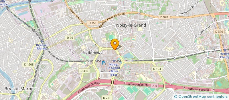 localisation de l'entreprise J S MULTISERVICES à NOISY-LE-GRAND
