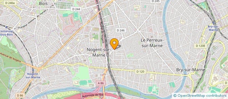 localisation de l'entreprise J.S.P à LE PERREUX-SUR-MARNE
