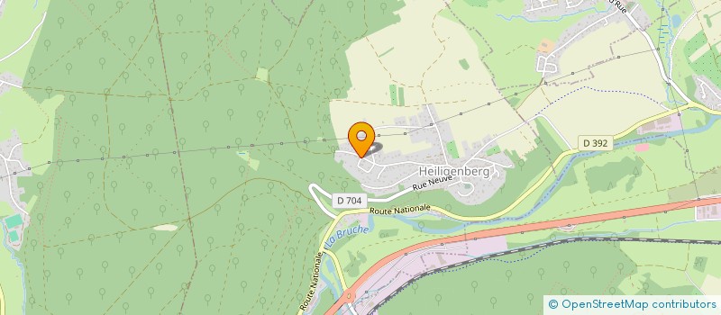 localisation de l'entreprise J.S.P.  HEILIGENBERG