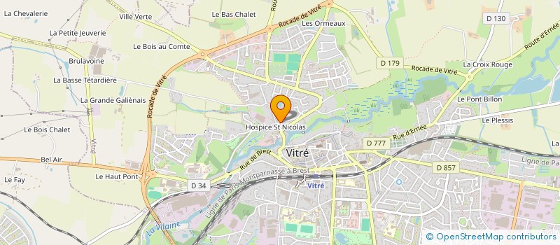 localisation de l'entreprise J.S.P.P  VITRE