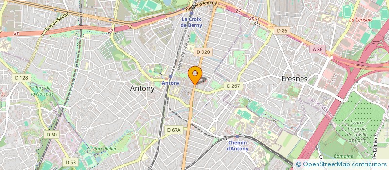 localisation de l'entreprise J.S PARTICIPATIONS à ANTONY