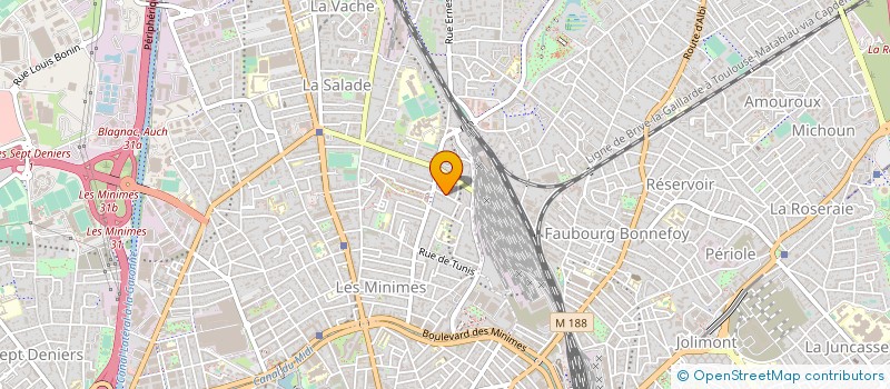 localisation de l'entreprise J.S PIECES AUTO à TOULOUSE