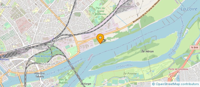 localisation de l'entreprise J-S-R à NANTES