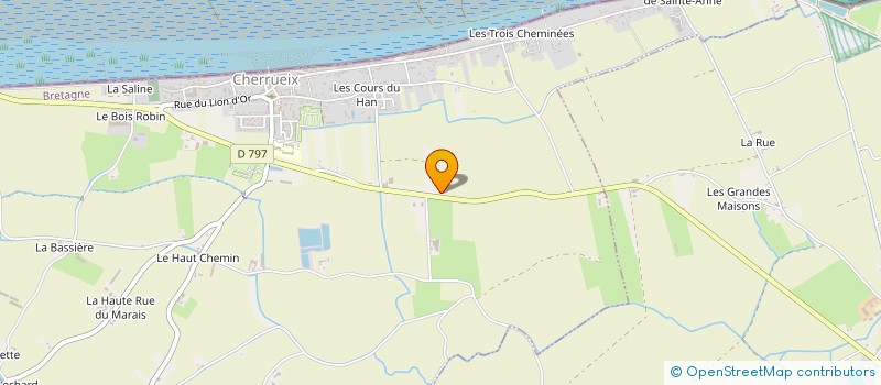 localisation de l'entreprise J-S R  CHERRUEIX