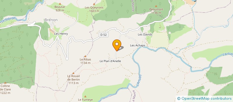 localisation de l'entreprise J.S SERVICES à LA MARTRE
