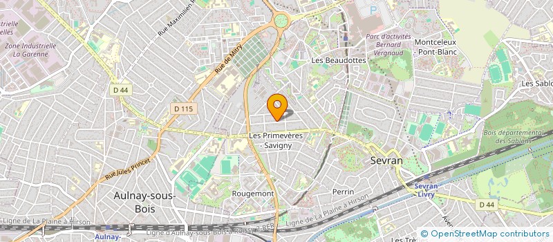 localisation de l'entreprise J.S SERVICES à SEVRAN