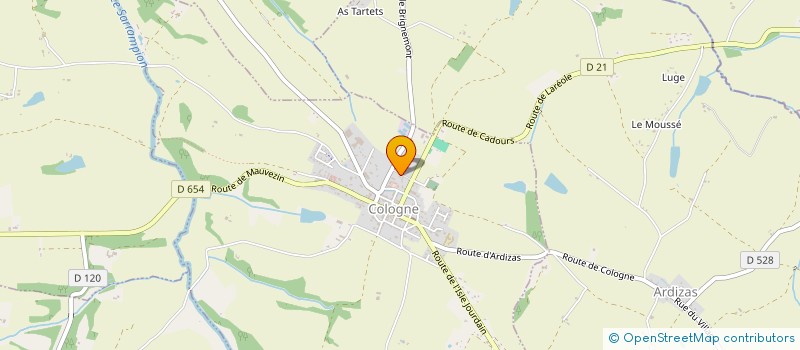 localisation de l'entreprise J.S. SERVICES AUTO  COLOGNE