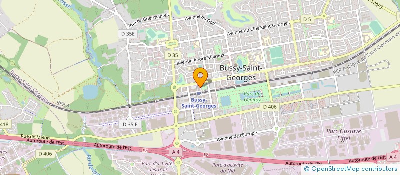 localisation de l'entreprise J-SHEN STORE à BUSSY-SAINT-GEORGES