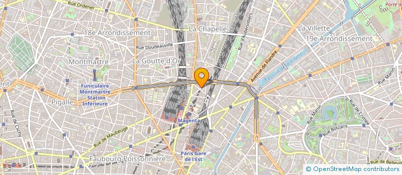 localisation de l'entreprise J.T à PARIS