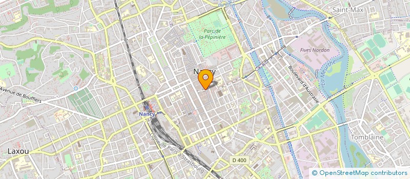 localisation de l'entreprise J&T  NANCY