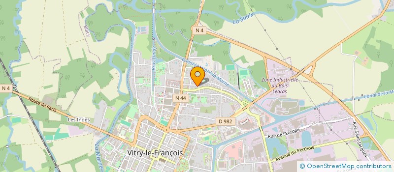 localisation de l'entreprise J&T ASSOCIES  MAROLLES