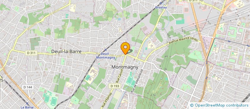 localisation de l'entreprise J. T. BATIMENT  MONTMAGNY