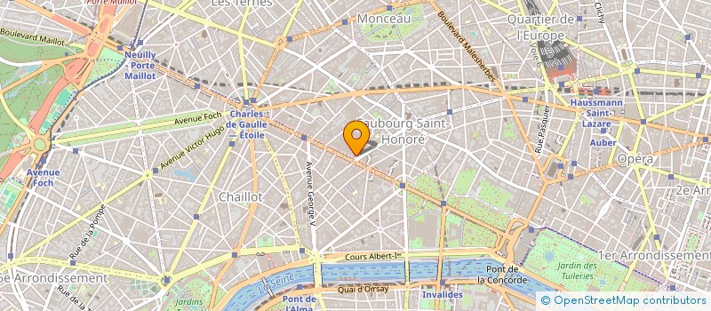 localisation de l'entreprise J.T. CARS à PARIS