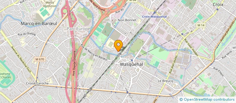 localisation de l'entreprise J.T. CONSULTING à WASQUEHAL