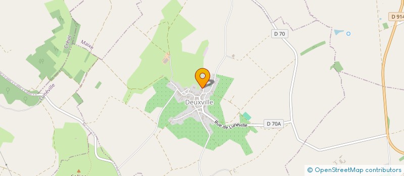 localisation de l'entreprise J.T.E  DEUXVILLE