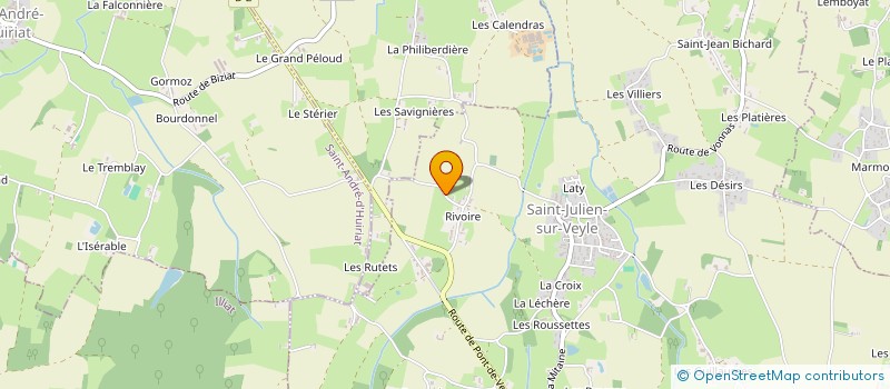 localisation de l'entreprise J.T' HERM  SAINT-JULIEN-SUR-VEYLE