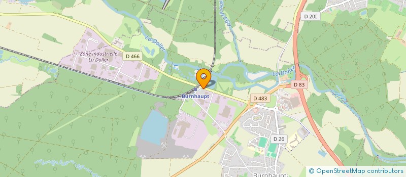 localisation de l'entreprise J.T. IMMO  BURNHAUPT-LE-HAUT