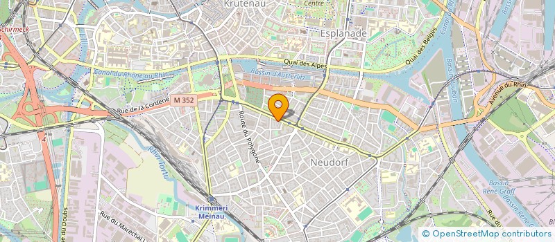 localisation de l'entreprise J.T. INVEST à STRASBOURG