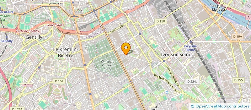 localisation de l'entreprise J.T.L BENNES  IVRY-SUR-SEINE