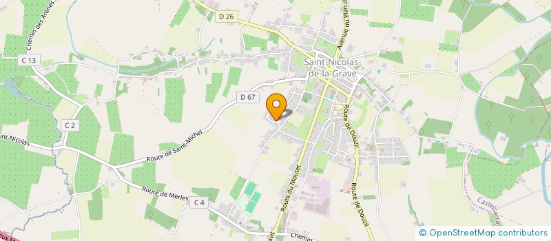 localisation de l'entreprise J.T.M. BOIS DE CHAUFFAGE à SAINT-NICOLAS-DE-LA-GRAVE