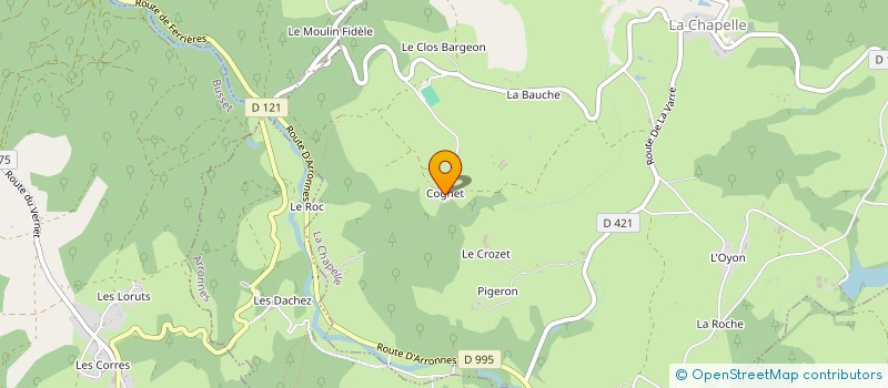 localisation de l'entreprise J.T.P. IMMO  LA CHAPELLE